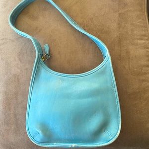 Vintage ergo coach Powder blue shoulder bag